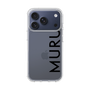 Slim Protection Case［ MURUA - Logo - Black ］