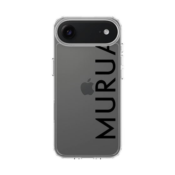 Slim Protection Case［ MURUA - Logo - Black ］