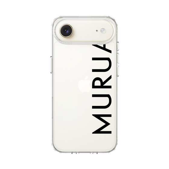 Slim Protection Case［ MURUA - Logo - Black ］