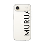 Slim Protection Case［ MURUA - Logo - Black ］
