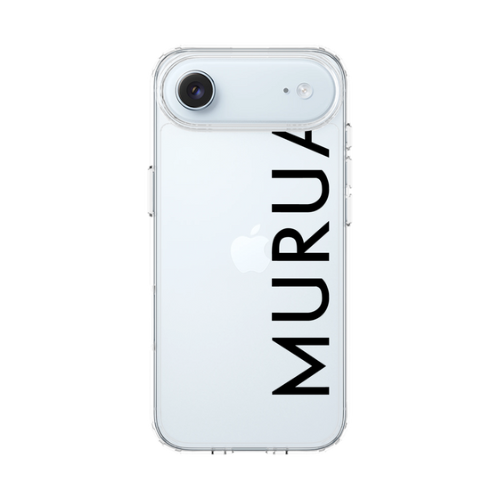 Slim Protection Case［ MURUA - Logo - Black ］