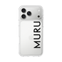 Slim Protection Case［ MURUA - Logo - Black ］