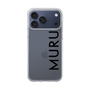 Slim Protection Case［ MURUA - Logo - Black ］