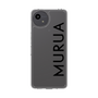 Slim Protection Case［ MURUA - Logo - Black ］