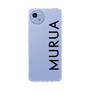 Slim Protection Case［ MURUA - Logo - Black ］