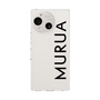 Slim Protection Case［ MURUA - Logo - Black ］