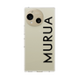 Slim Protection Case［ MURUA - Logo - Black ］
