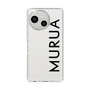 Slim Protection Case［ MURUA - Logo - Black ］