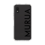 Slim Protection Case［ MURUA - Logo - Black ］