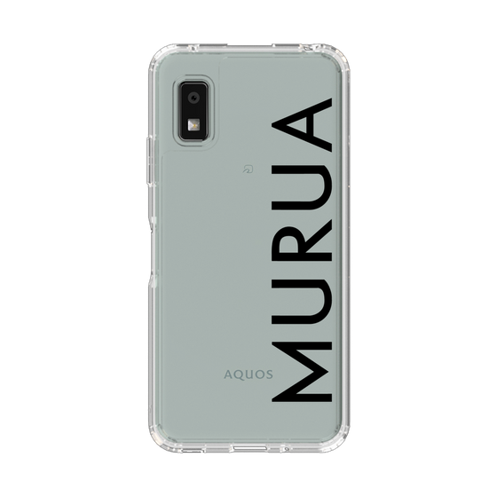 Slim Protection Case［ MURUA - Logo - Black ］