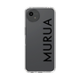 Slim Protection Case［ MURUA - Logo - Black ］