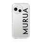Slim Protection Case［ MURUA - Logo - Black ］