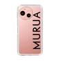 Slim Protection Case［ MURUA - Logo - Black ］