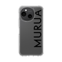 Slim Protection Case［ MURUA - Logo - Black ］