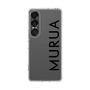 Slim Protection Case［ MURUA - Logo - Black ］