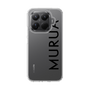 Slim Protection Case［ MURUA - Logo - Black ］