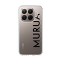 Slim Protection Case［ MURUA - Logo - Black ］