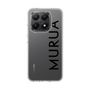 Slim Protection Case［ MURUA - Logo - Black ］