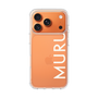 Slim Protection Case［ MURUA - Logo - White ］