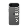 Slim Protection Case［ MURUA - Logo - White ］