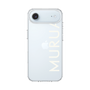 Slim Protection Case［ MURUA - Logo - White ］