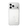 Slim Protection Case［ MURUA - Logo - White ］