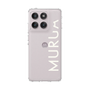 Slim Protection Case［ MURUA - Logo - White ］