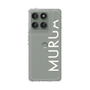 Slim Protection Case［ MURUA - Logo - White ］