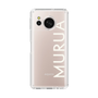 Slim Protection Case［ MURUA - Logo - White ］