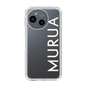 Slim Protection Case［ MURUA - Logo - White ］