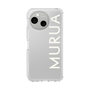 Slim Protection Case［ MURUA - Logo - White ］