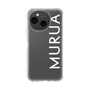 Slim Protection Case［ MURUA - Logo - White ］