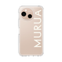 Slim Protection Case［ MURUA - Logo - White ］