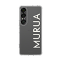 Slim Protection Case［ MURUA - Logo - White ］