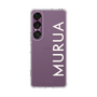 Slim Protection Case［ MURUA - Logo - White ］