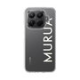 Slim Protection Case［ MURUA - Logo - White ］