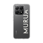 Slim Protection Case［ MURUA - Logo - White ］