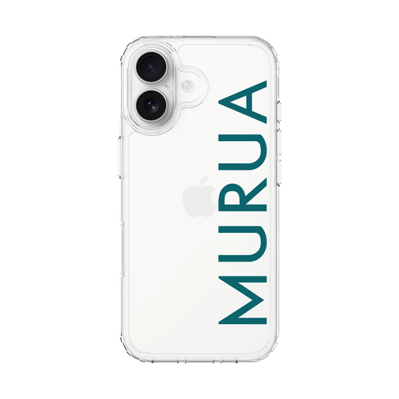 Slim Protection Case［ MURUA - Logo - Green ］