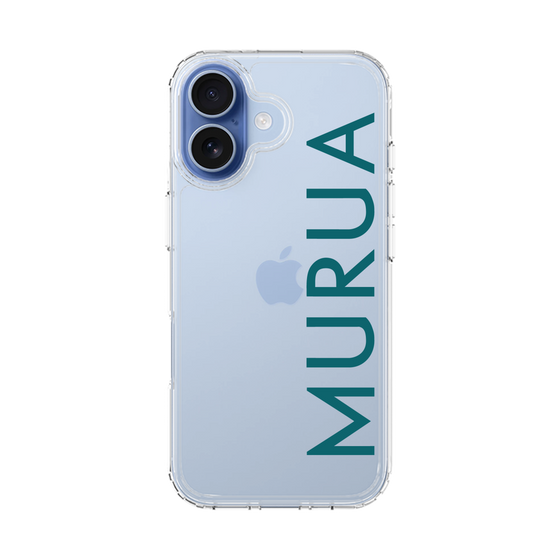 Slim Protection Case［ MURUA - Logo - Green ］