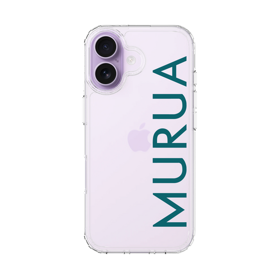 Slim Protection Case［ MURUA - Logo - Green ］