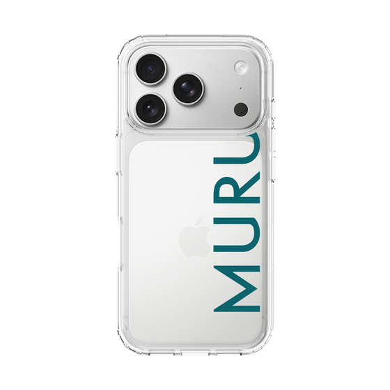 Slim Protection Case［ MURUA - Logo - Green ］