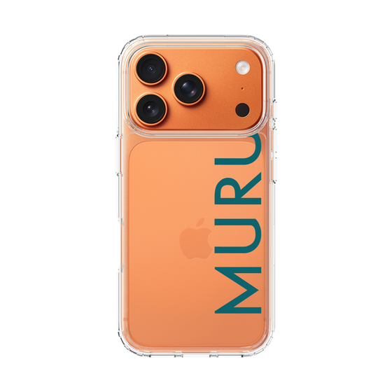 Slim Protection Case［ MURUA - Logo - Green ］