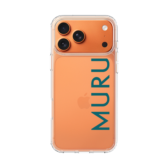 Slim Protection Case［ MURUA - Logo - Green ］