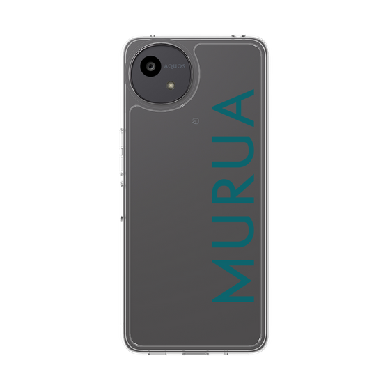 Slim Protection Case［ MURUA - Logo - Green ］