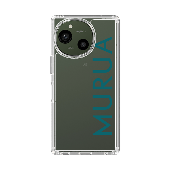Slim Protection Case［ MURUA - Logo - Green ］