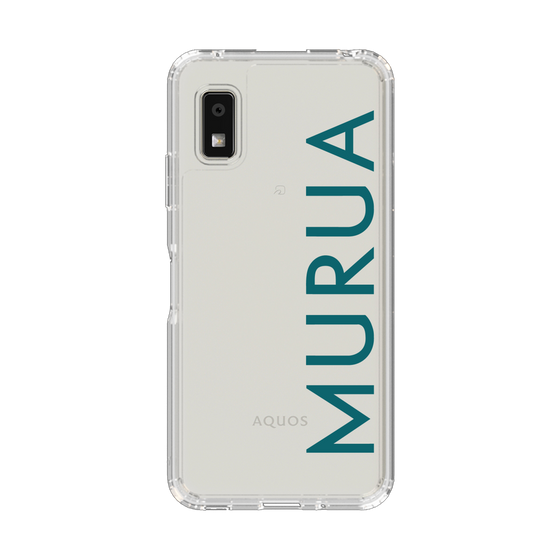 Slim Protection Case［ MURUA - Logo - Green ］