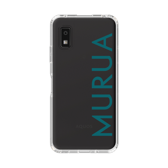 Slim Protection Case［ MURUA - Logo - Green ］