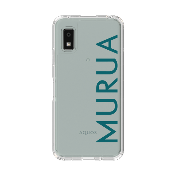 Slim Protection Case［ MURUA - Logo - Green ］