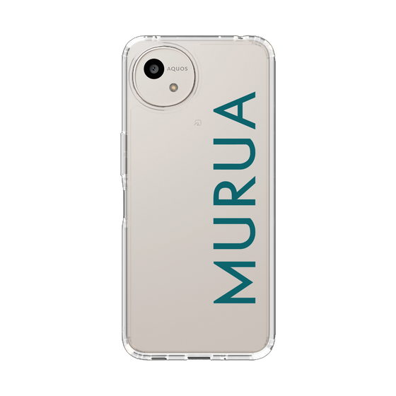 Slim Protection Case［ MURUA - Logo - Green ］