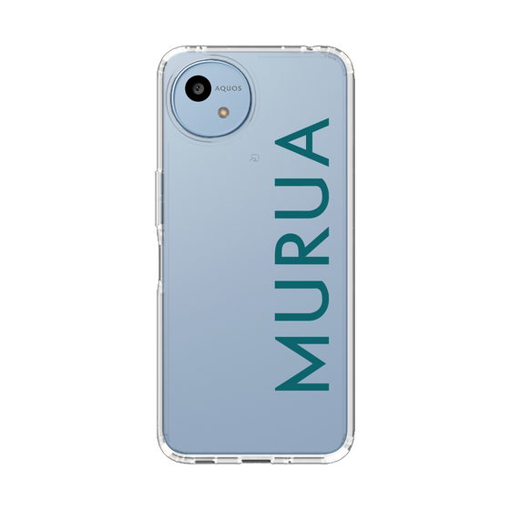 Slim Protection Case［ MURUA - Logo - Green ］